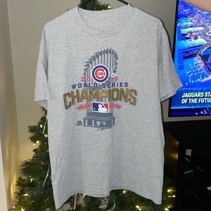 Chicago Cubs 2016 World Series Champions Tshirt